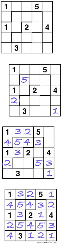 tectonic 8x8|Suguru Puzzles by KrazyDad.